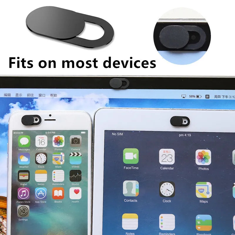 Webcam Privacy Cover - Magnetic Slider for Laptop, iPad, Macbook & Tablet