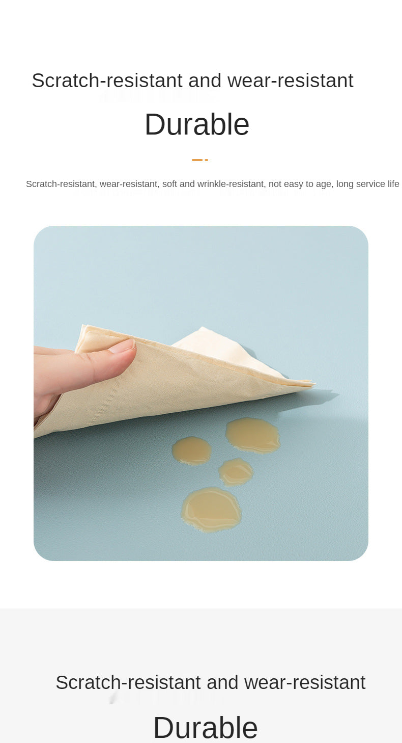 Large Waterproof Mouse Pad - PU Suede Gaming Desk Mat (Non-Slip)