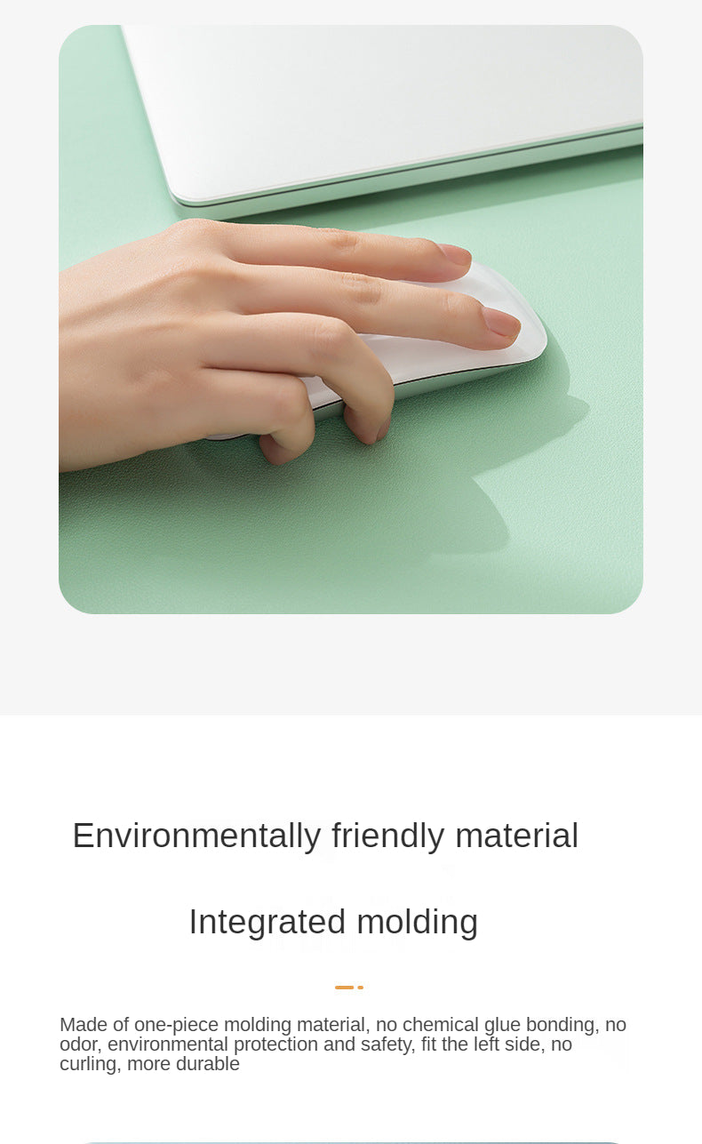 Large Waterproof Mouse Pad - PU Suede Gaming Desk Mat (Non-Slip)