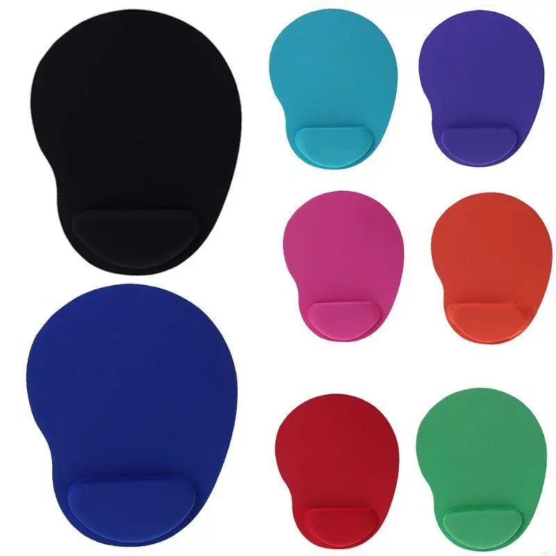 Ergonomic Mouse Pad with Gel Wrist Rest - Pain Relief for Office & Gaming