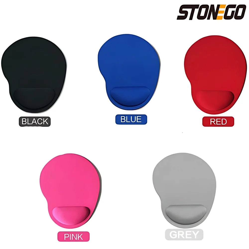Ergonomic Wrist Rest Pad - EVA Memory Foam Support for Keyboard & Mouse