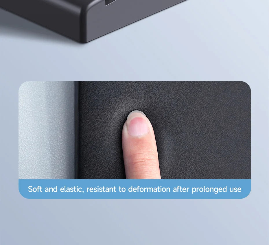 Keyboard Wrist Rest with Storage Box - Memory Foam Ergonomic Support for Office