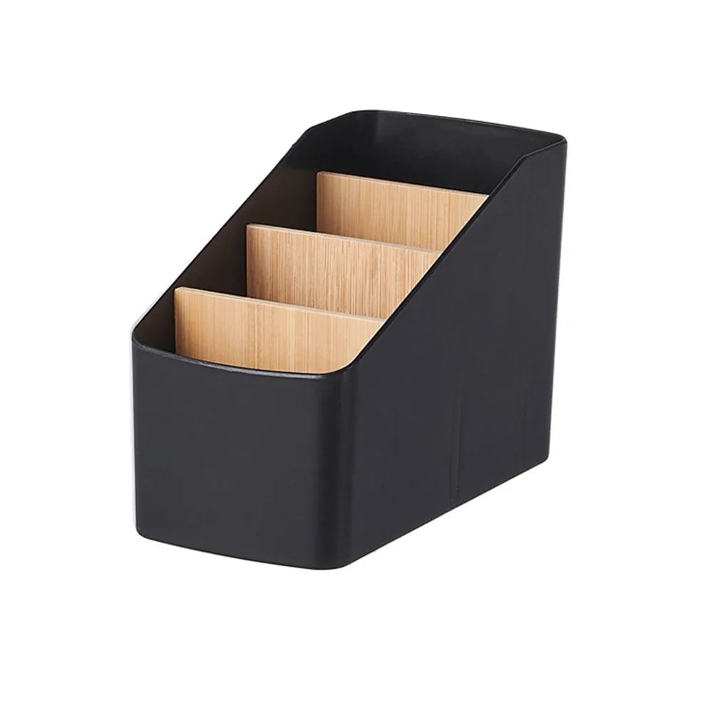 Remote Control Organizer - Multi-Purpose Desktop Storage Box for Living Room