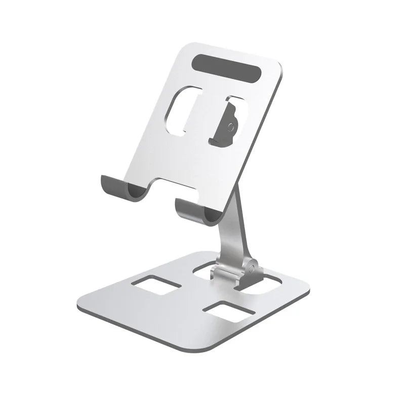 Aluminum Tablet Stand - Adjustable Portable Holder for iPad & Mobile Devices