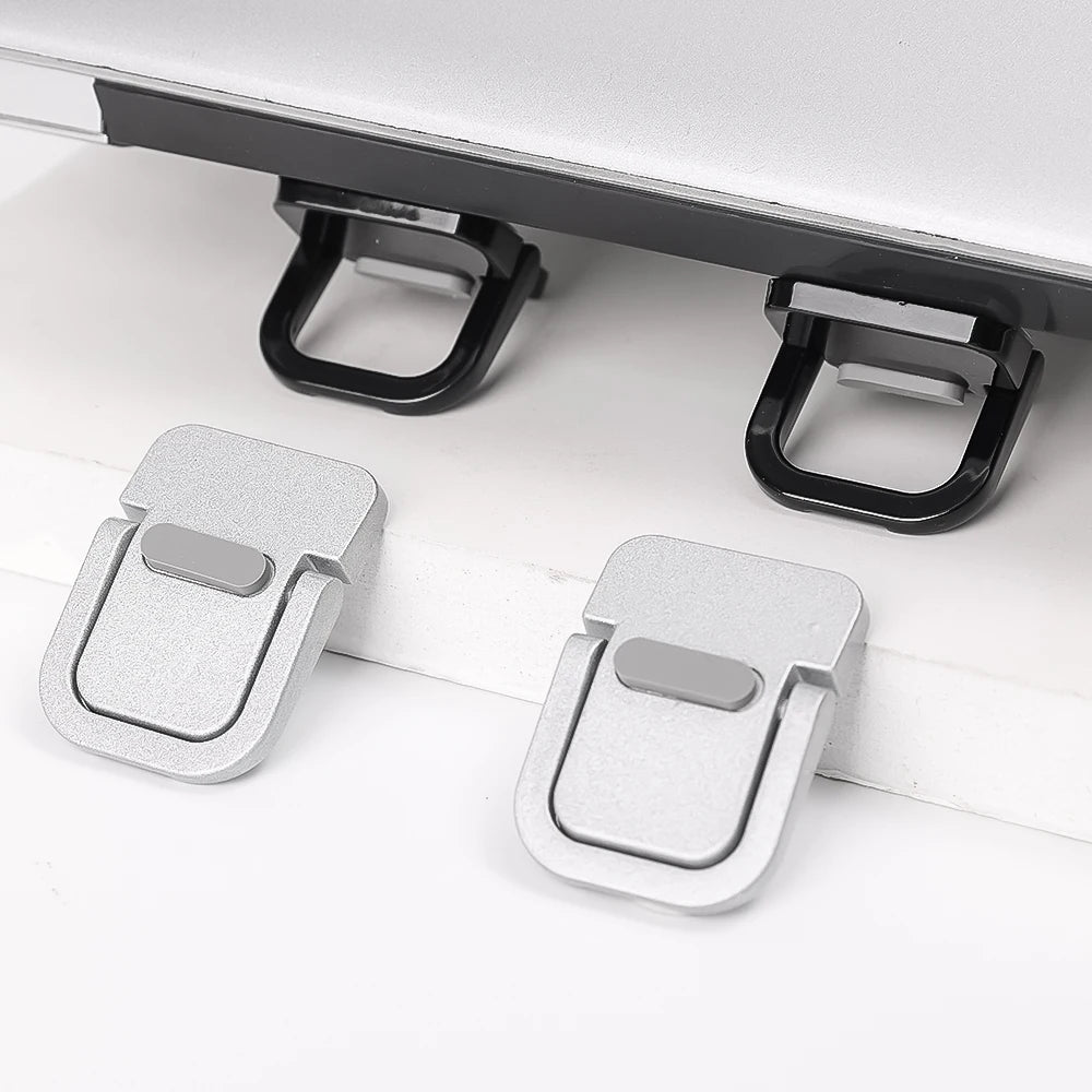 Mini Laptop Stand 2-Pack - Portable Foldable Desk Riser for Laptop & Keyboard