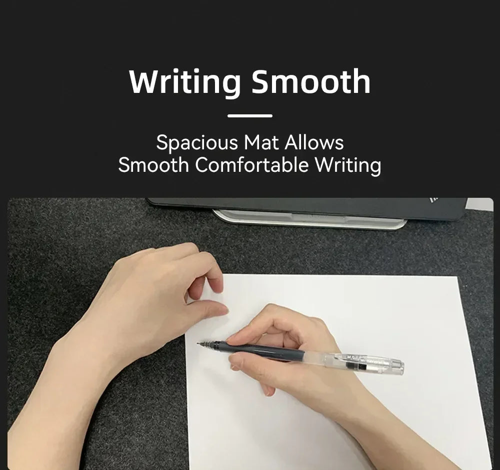 Large Wool Felt Desk Mat - Non-Slip Mouse Pad & Desk Protector for Office