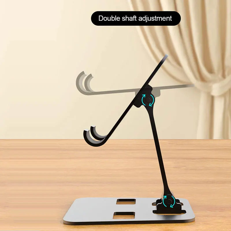 Aluminum Tablet Stand - Adjustable Portable Holder for iPad & Mobile Devices