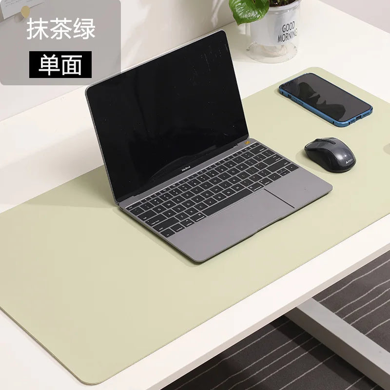 Large Waterproof Mouse Pad - PU Suede Gaming Desk Mat (Non-Slip)