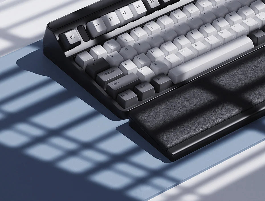 Keyboard Wrist Rest with Storage Box - Memory Foam Ergonomic Support for Office