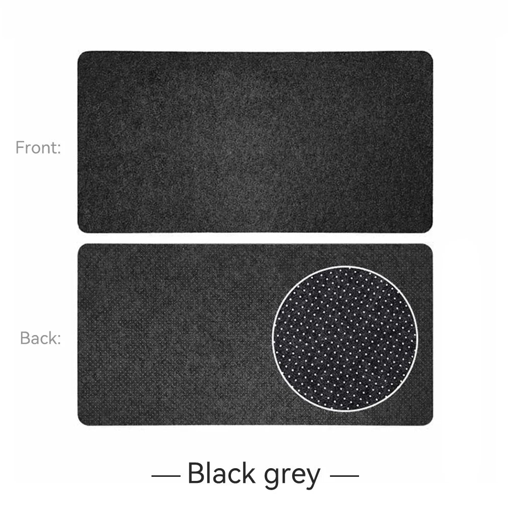 Large Wool Felt Desk Mat - Non-Slip Mouse Pad & Desk Protector for Office
