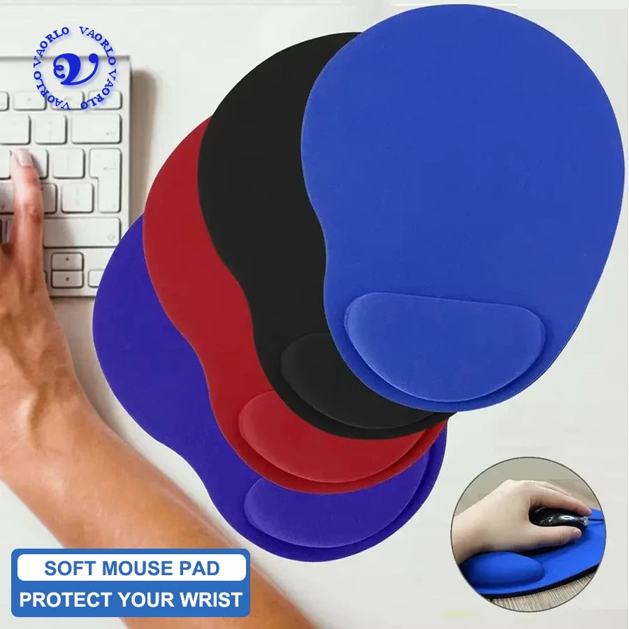 Ergonomic Mouse Pad with Wrist Rest - Memory Foam Support for Office & Gaming