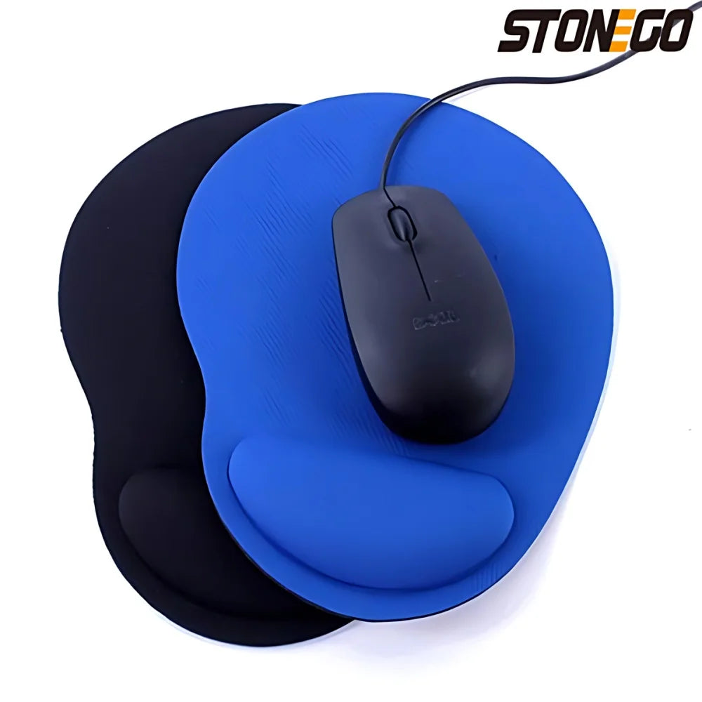 Ergonomic Wrist Rest Pad - EVA Memory Foam Support for Keyboard & Mouse