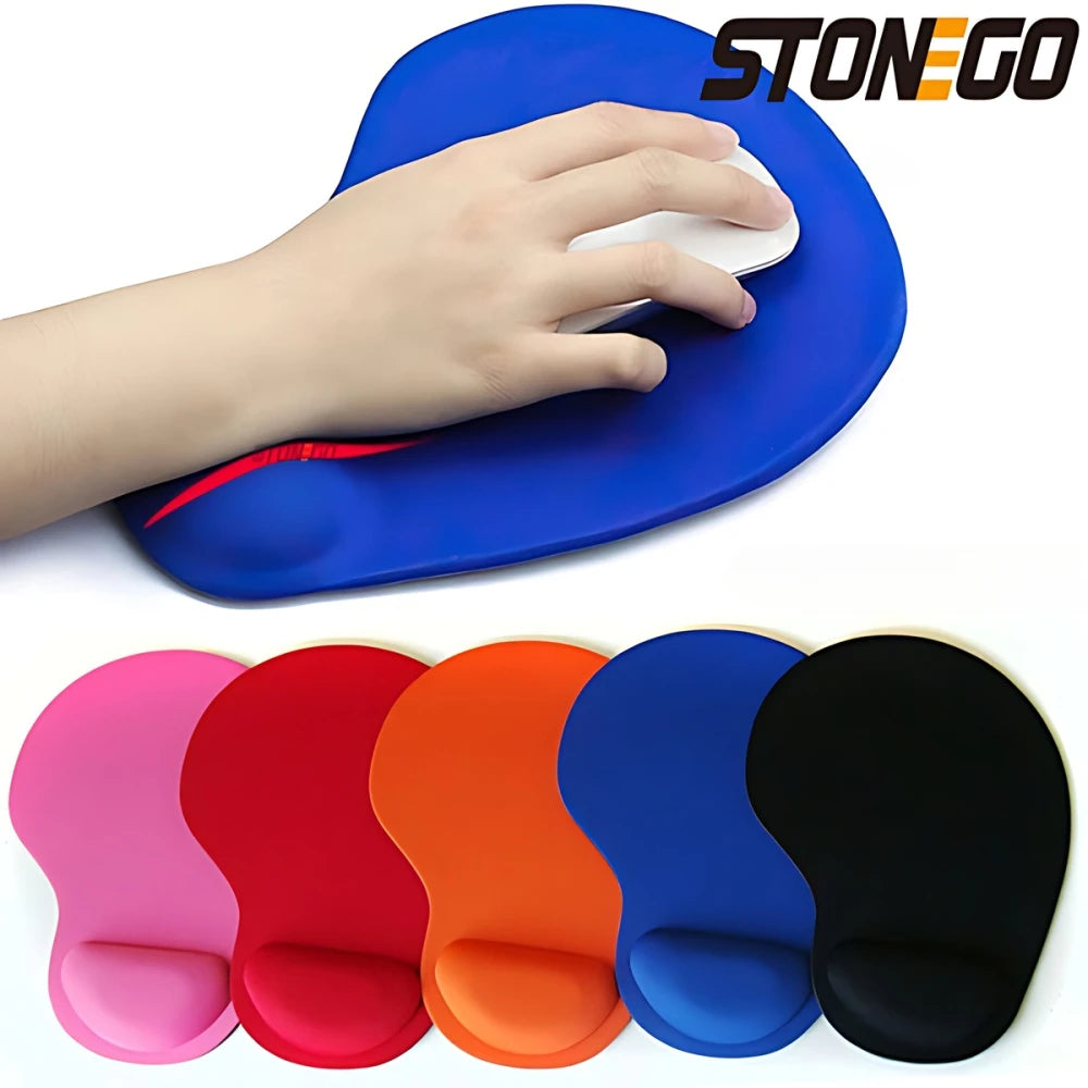 Ergonomic Wrist Rest Pad - EVA Memory Foam Support for Keyboard & Mouse