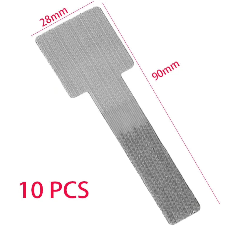 Reusable Cable Ties - Adjustable Cord Organizer Straps for Desk Management