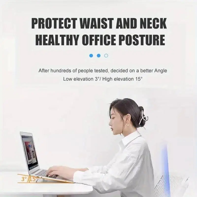 Mini Laptop Stand 2-Pack - Portable Foldable Desk Riser for Laptop & Keyboard