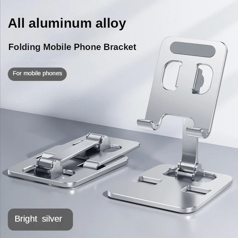 Aluminum Tablet Stand - Adjustable Portable Holder for iPad & Mobile Devices