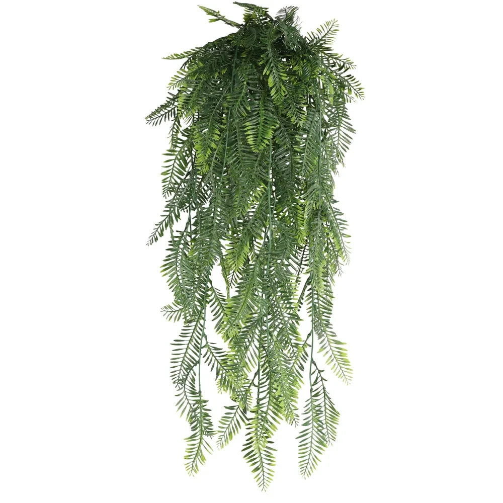 Artificial Persian Fern Vine - 90cm Hanging Plant for Home & Office Decor