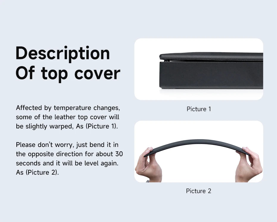 Keyboard Wrist Rest with Storage Box - Memory Foam Ergonomic Support for Office