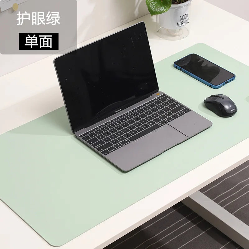 Large Waterproof Mouse Pad - PU Suede Gaming Desk Mat (Non-Slip)