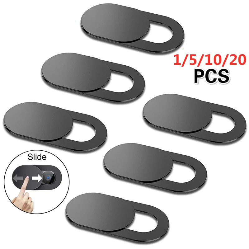 Webcam Privacy Slider - Plastic Camera Cover for iPad, Tablet & Laptop