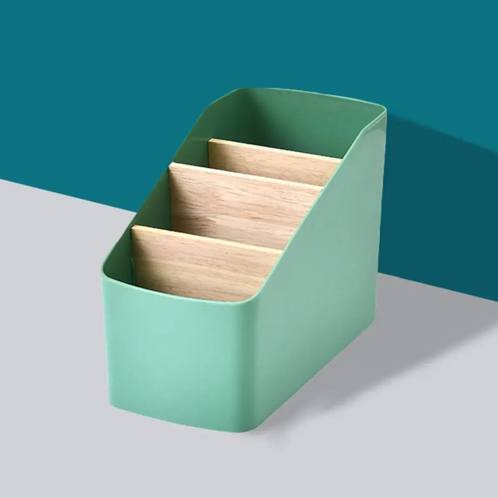 Remote Control Organizer - Multi-Purpose Desktop Storage Box for Living Room