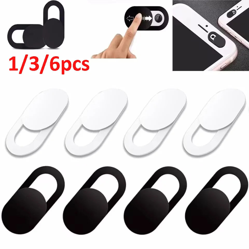 Webcam Privacy Cover - Magnetic Slider for Laptop, iPad, Macbook & Tablet