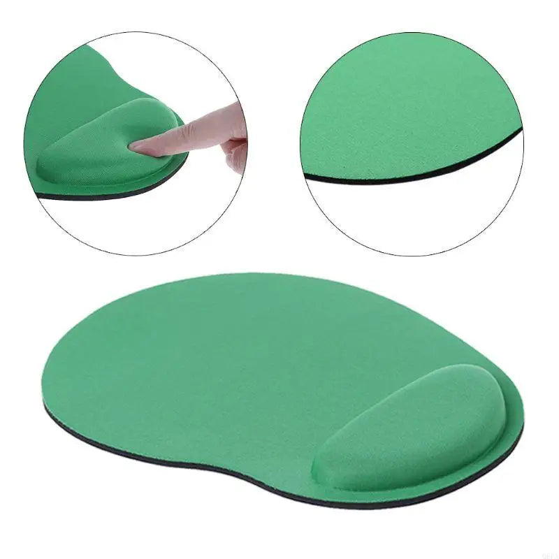Ergonomic Mouse Pad with Gel Wrist Rest - Pain Relief for Office & Gaming
