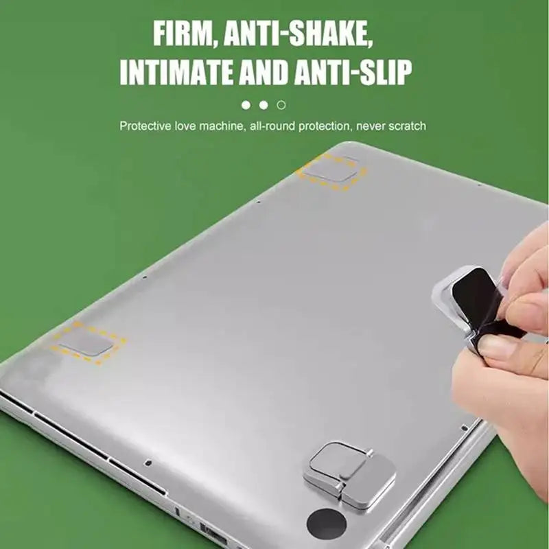 Mini Laptop Stand 2-Pack - Portable Foldable Desk Riser for Laptop & Keyboard