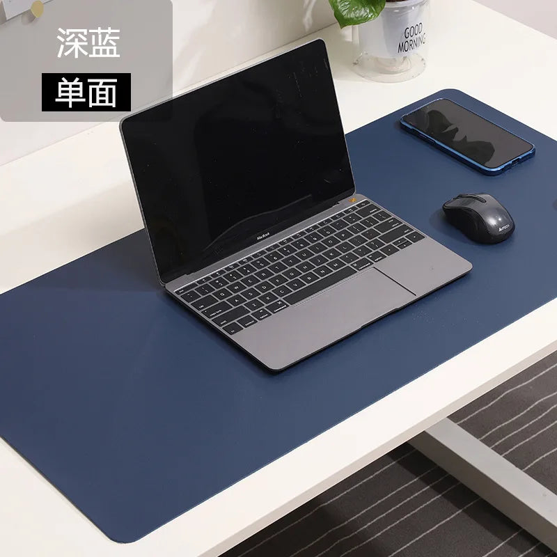 Large Waterproof Mouse Pad - PU Suede Gaming Desk Mat (Non-Slip)