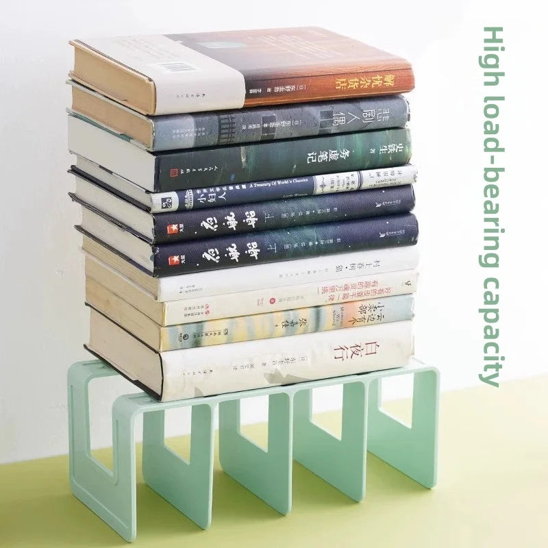 Adjustable Desktop Bookends - Multi-Function Book & Magazine Organizer Stand