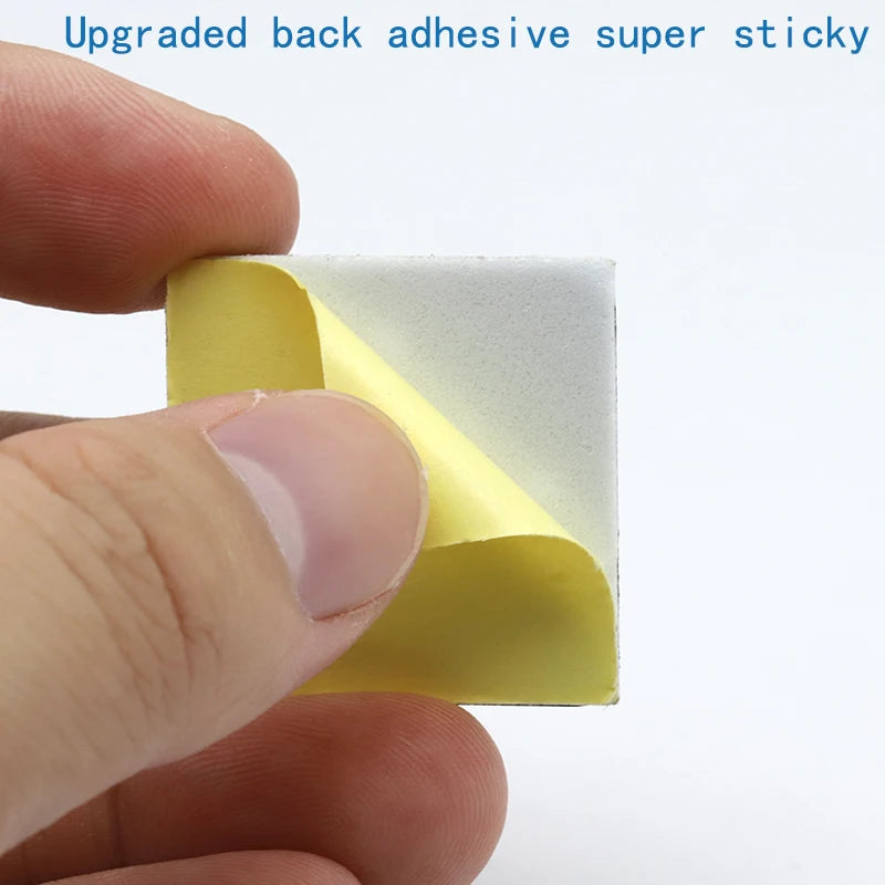 Self-Adhesive Cable Tie Mounts - 100PCS Wire Organizer Base Clips (2cm x 2cm)