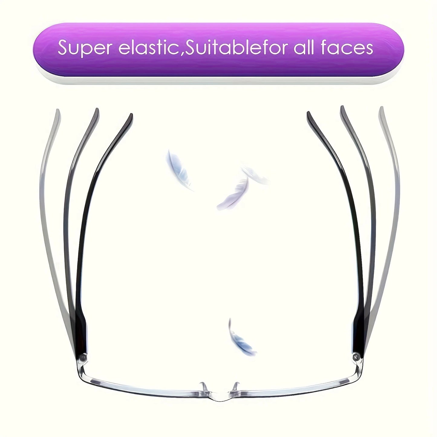 4-Pack Reading Glasses Set - Unisex Classic Design for Adults (+1.0 to +4.0)